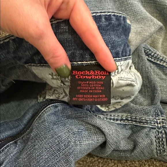 Rock & Roll Cowboy Double Barrel, relaxed fit, boot cut jean - Picture 6 of 6